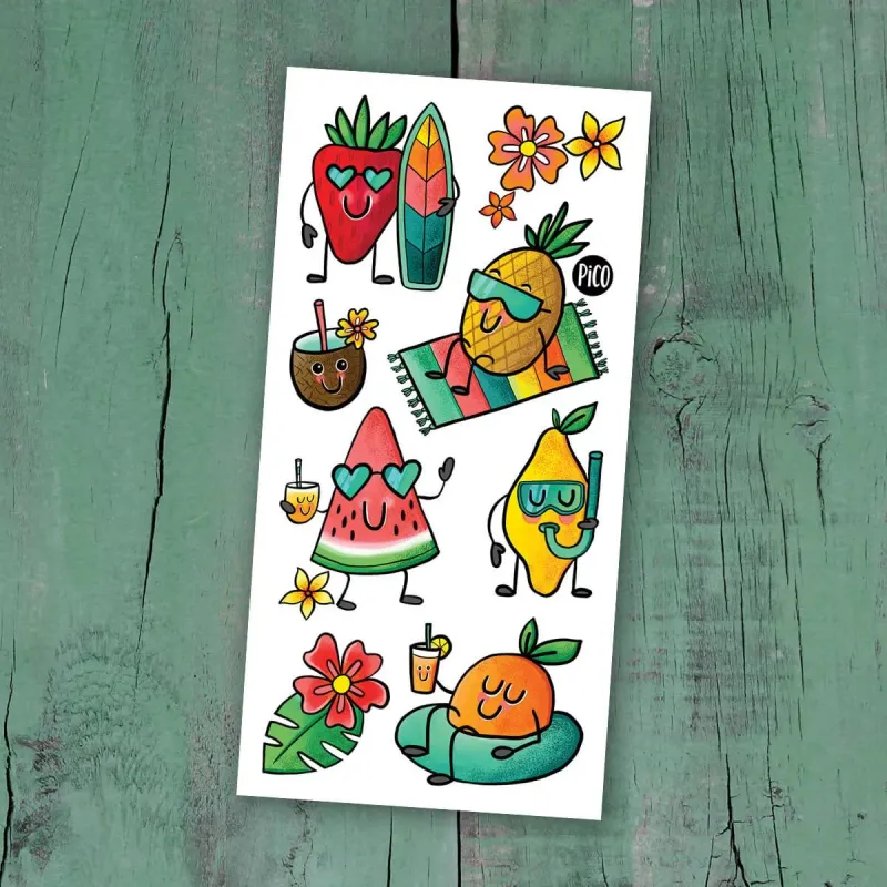 PICO - Tatouages Temporaires - Saisons