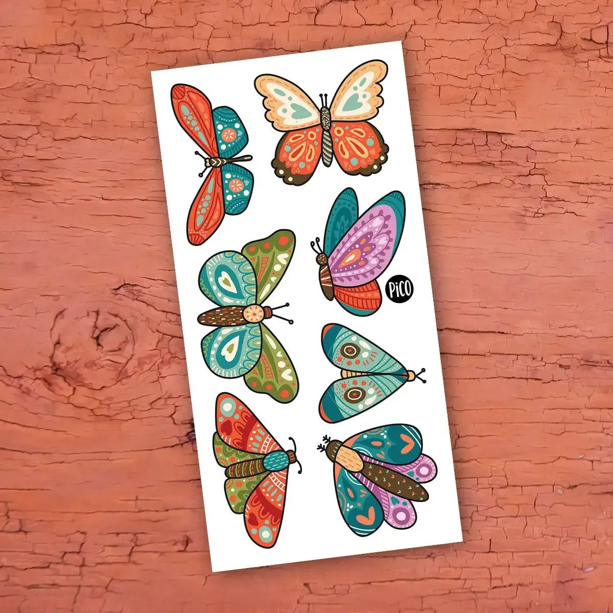 PICO - Tatouages Temporaires - Amis de la Forêt, Motif: 401