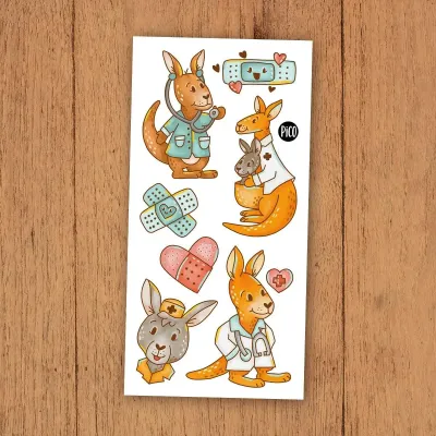 PICO - Tatouages Temporaires - Métiers