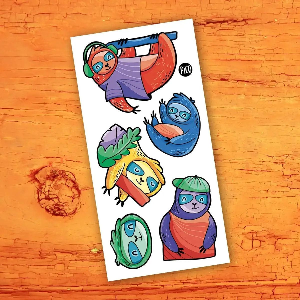 PICO - Tatouages Temporaires - Animaux, Motif: 352