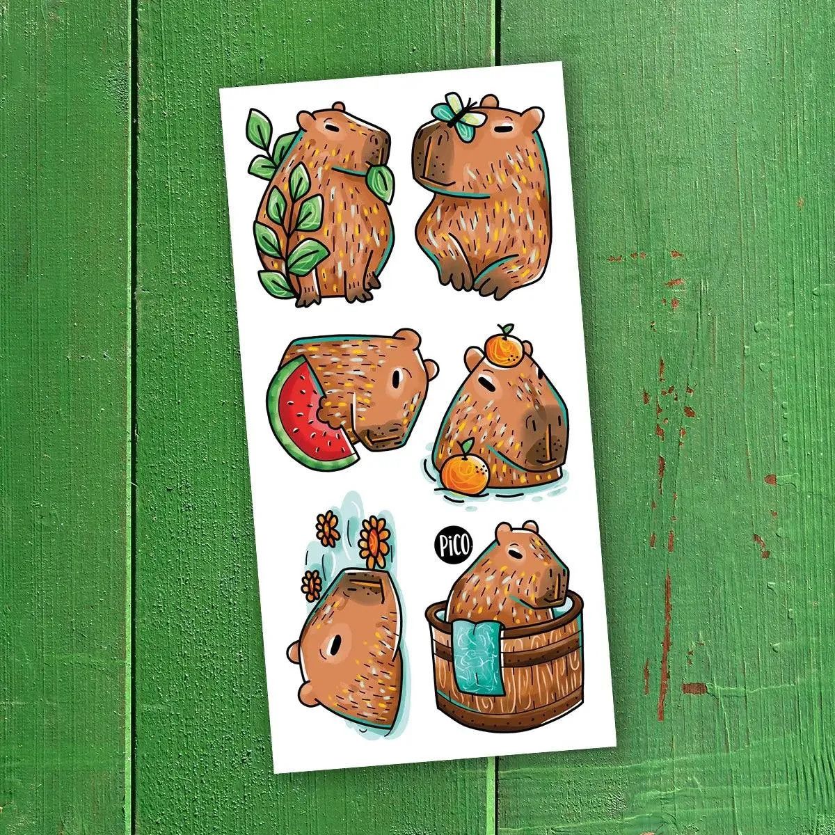 PICO - Tatouages Temporaires - Animaux, Motif: 389