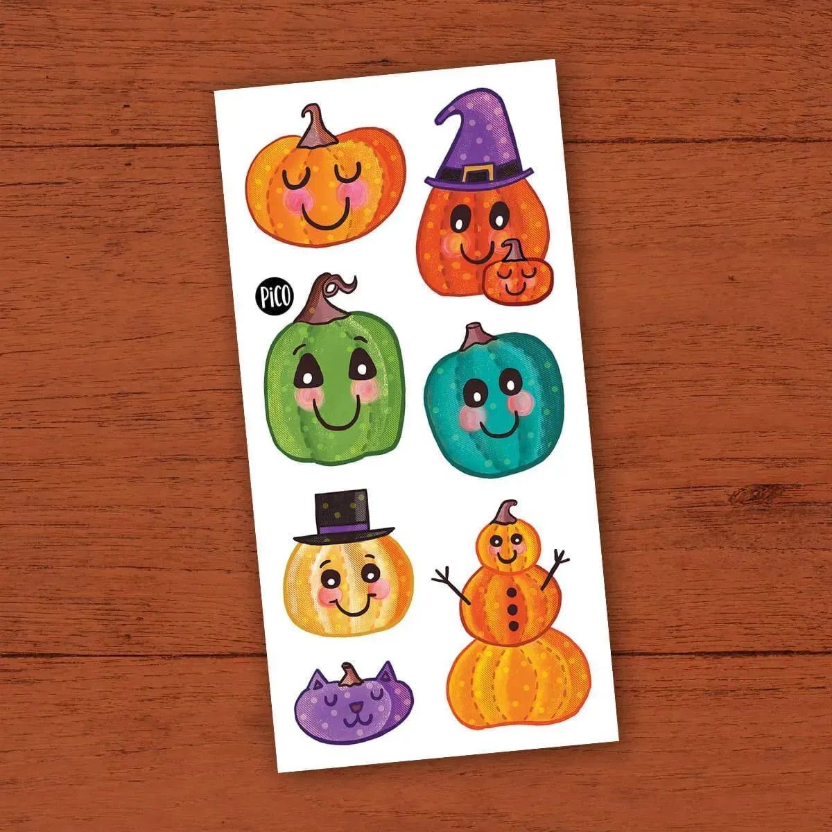 PICO - Tatouages Temporaires - Halloween, Motif: 294