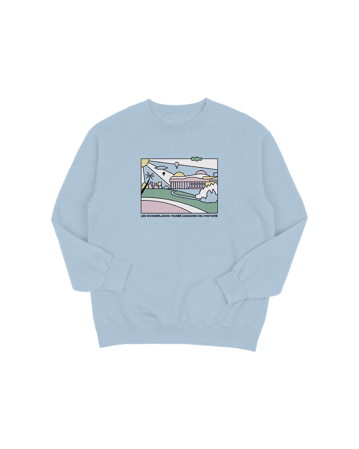 Outaouais Wonderland - Crewneck - Powder Blue