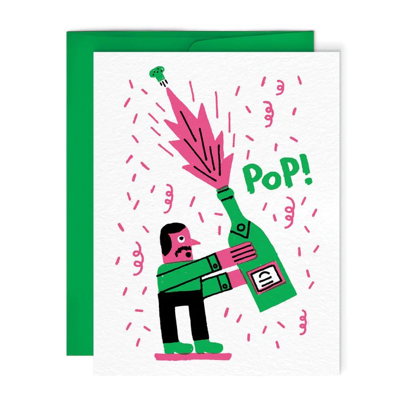 Paperole - Greeting Card - Champagne