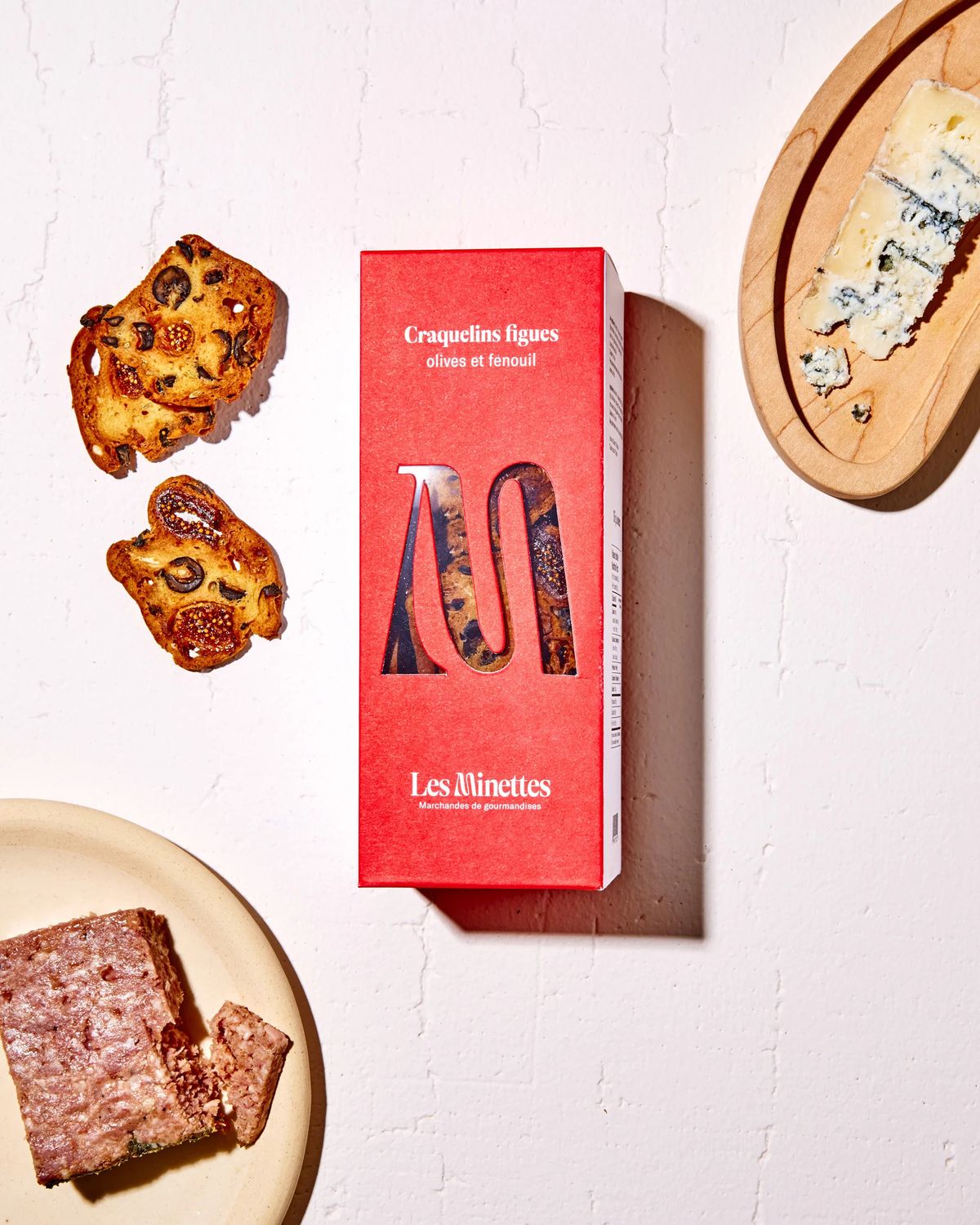 Les Minettes – Fig, Olive &amp; Fennel Crackers