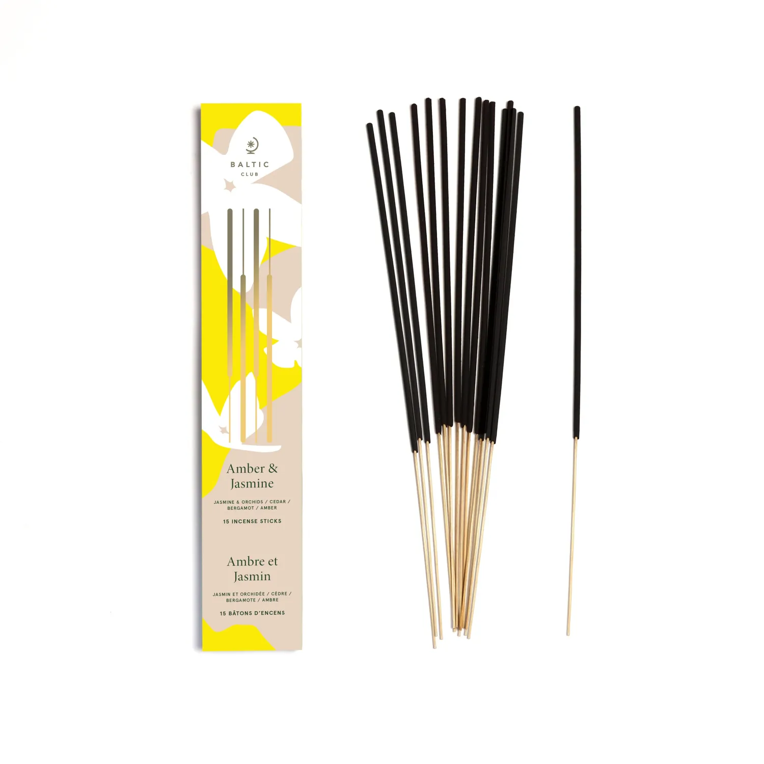 Baltic Club - Incense Sticks (15) - Amber &amp; Jasmine