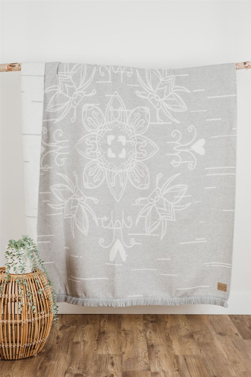 Mini Tipi - Sustainable Indigenous Blanket - Birch Bark