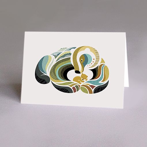 Nunamar -Greeting Card - The Bear