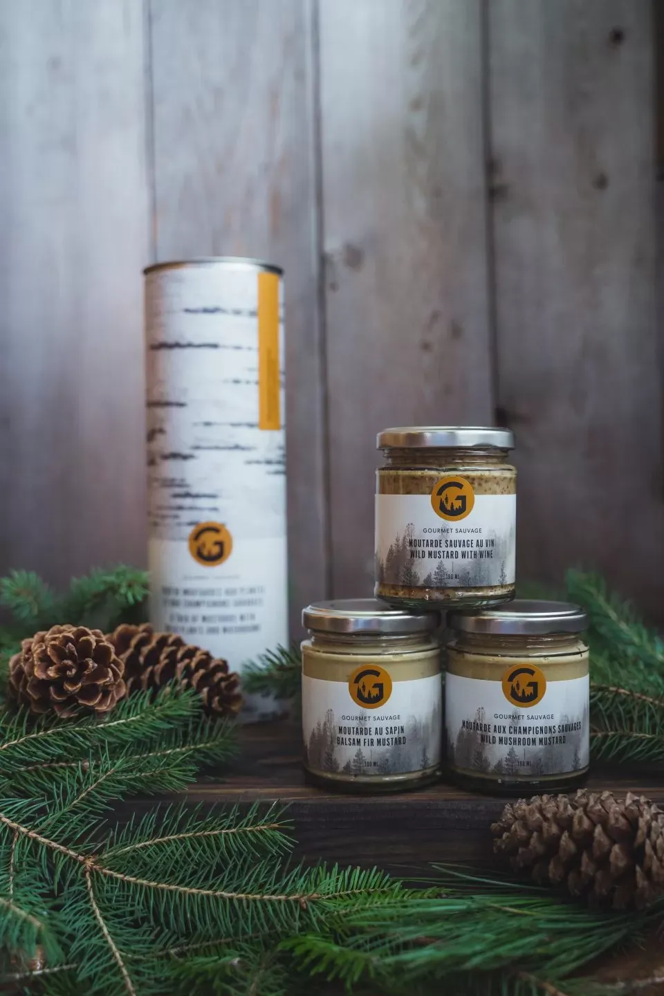 Gourmet Sauvage - Forest Mustards Trio