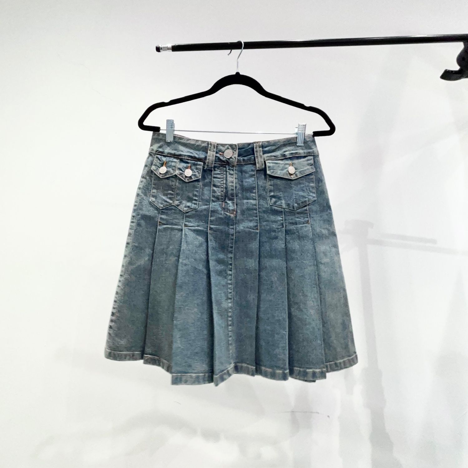 Secondhand - Final Sale - Armor Jeans Skirt