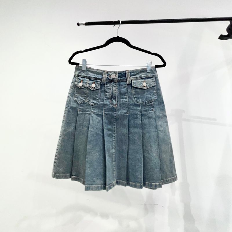Secondhand - Final Sale - Armor Jeans Skirt