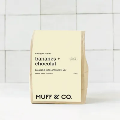 Muff &amp; Co - Muffin Mix - Banana Chocolate Chips