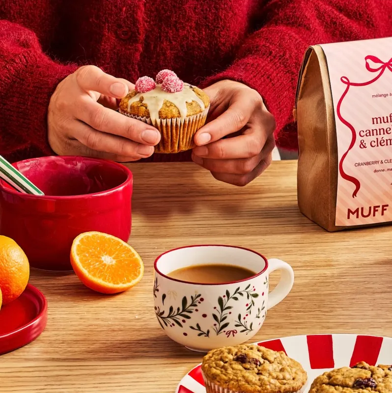Muff &amp; Co - Muffin Mix - Cranberry and Clementine