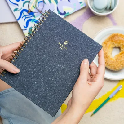 Baltic Club - Spiral Notebook - Celestial Blue