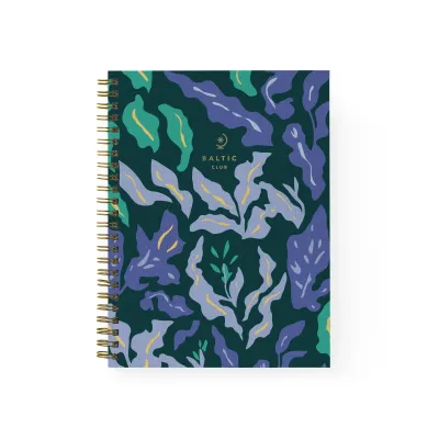 Baltic Club - Spiral Notebook - Night Lagoon