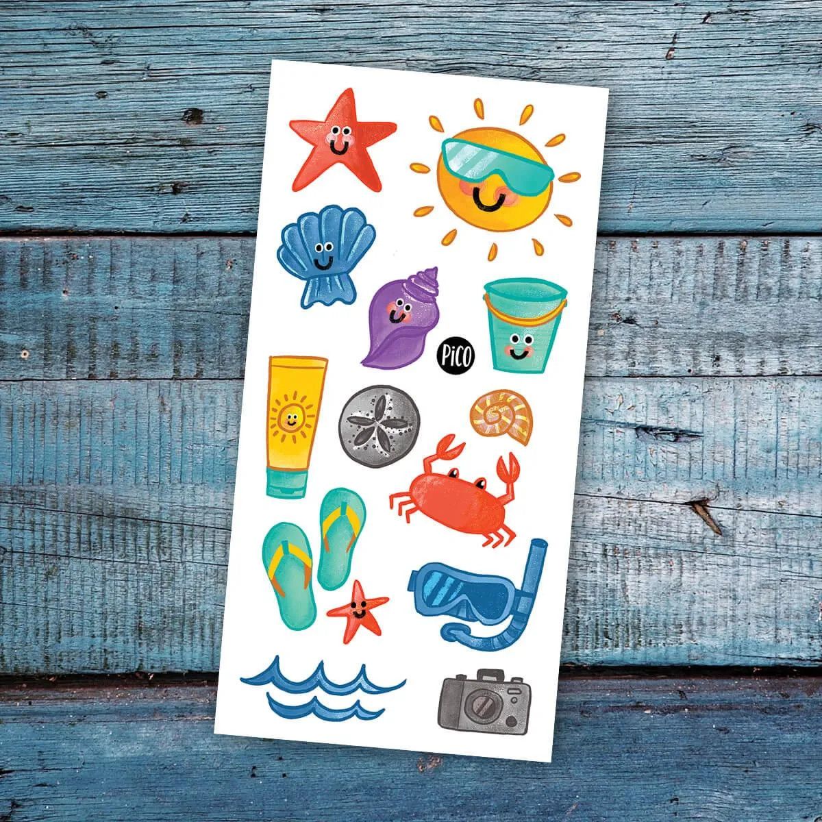 PICO - Tatouages Temporaires - Saisons, Motif: 310