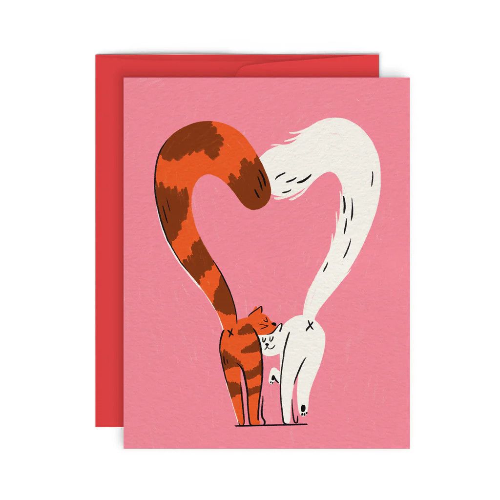 Paperole - Carte de Souhaits - Purrfect Love