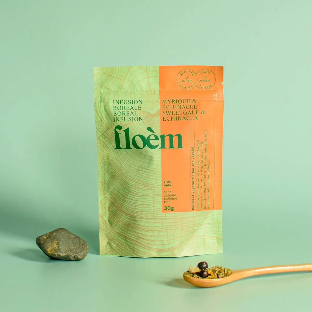Floèm - Loose Herbal Tea - Sweetgale &amp; Echinacea