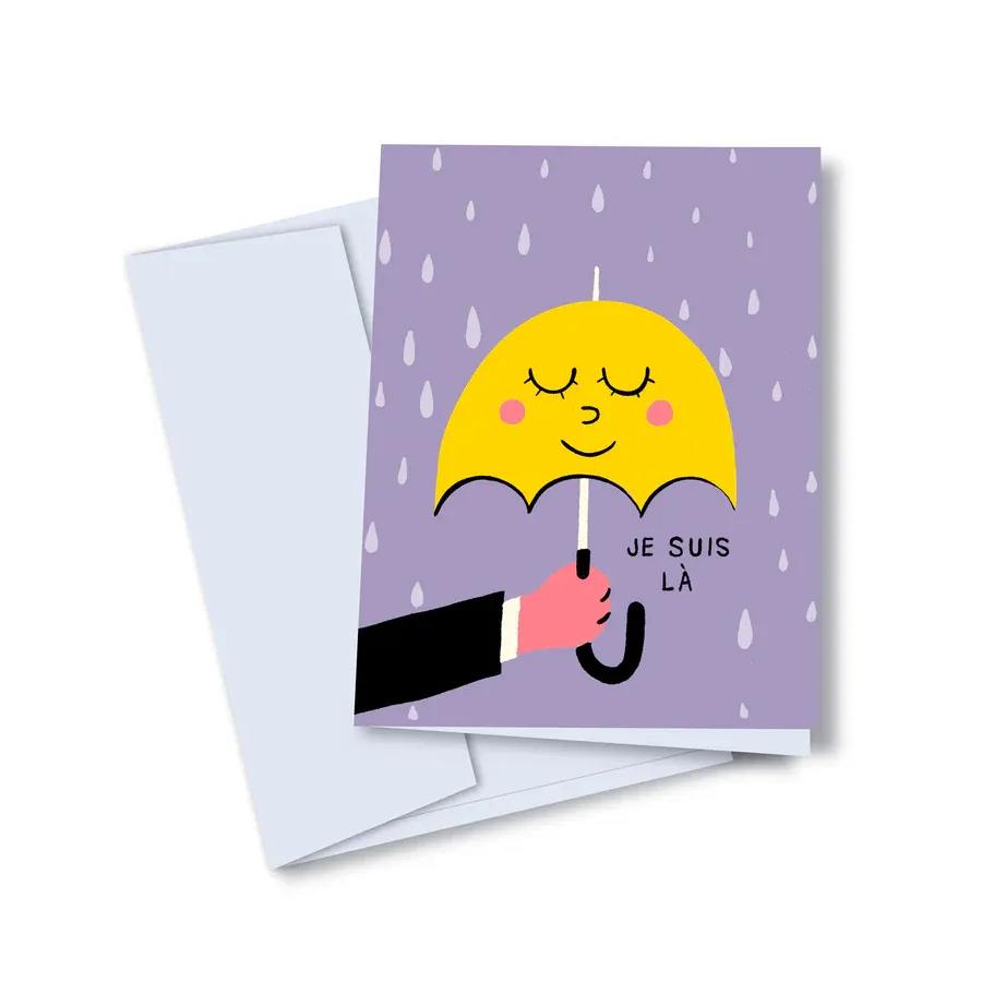 Toute - Greeting Card - Je Suis Là