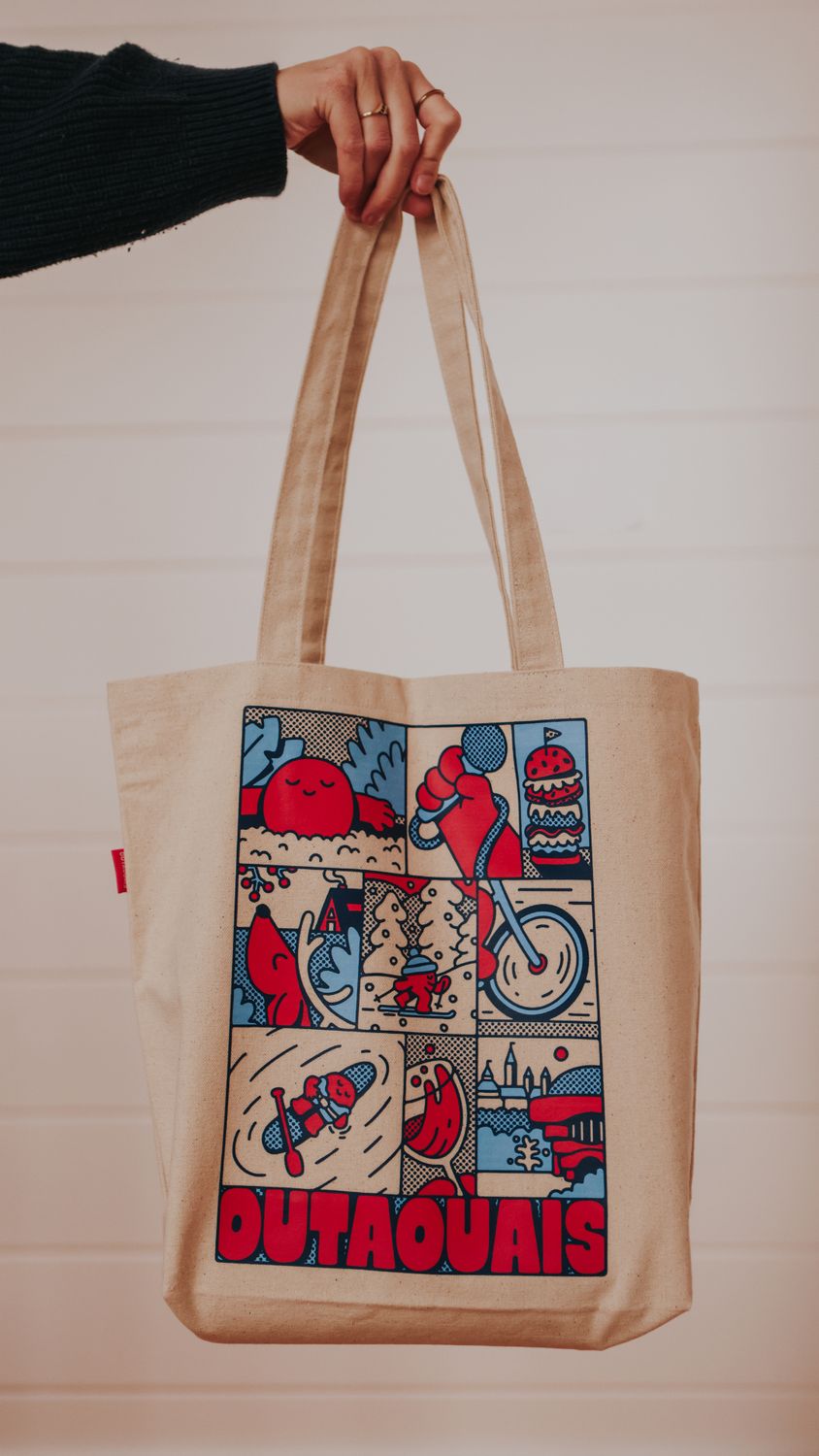 Tourisme Outaouais - Reusable Tote Bag