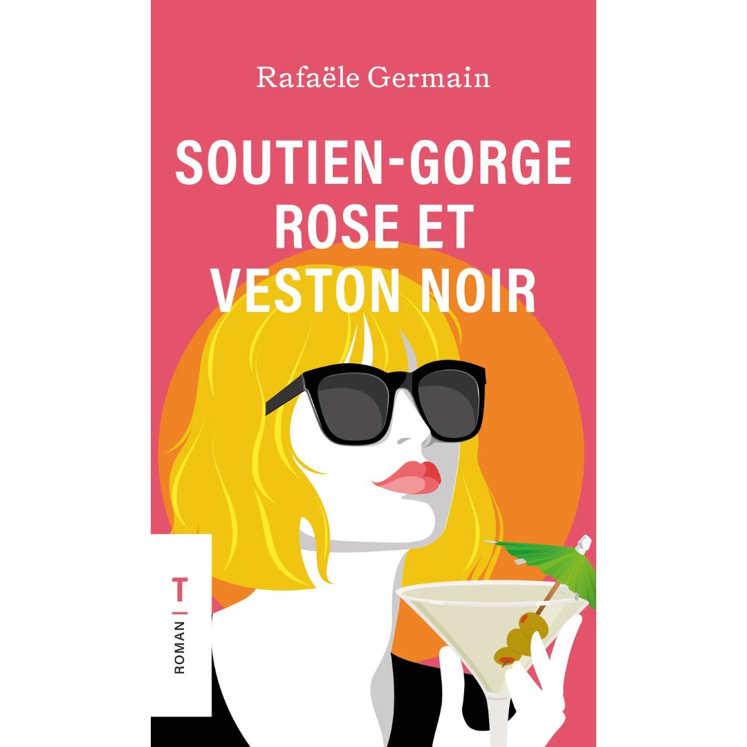 Soutien-Gorge Rose et Veston Noir - Rafaële Germain