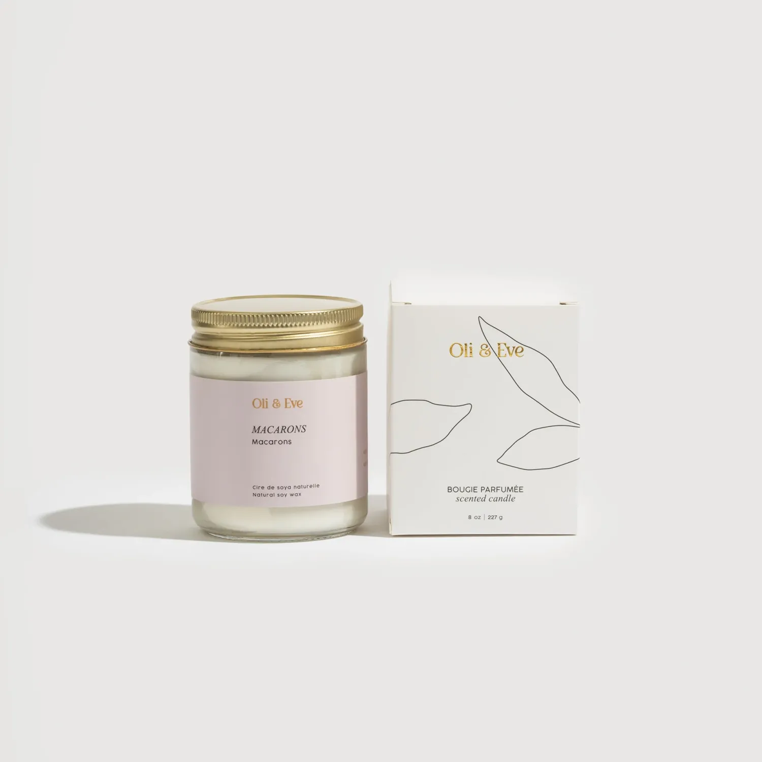 Oli &amp; Eve – Candle – Macarons