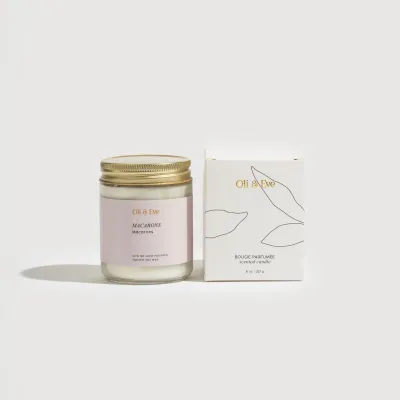 Oli &amp; Eve – Candle – Macarons