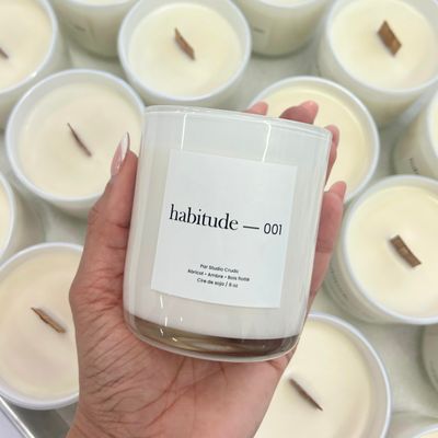 Habitude X Studio Crudo - Candle - 001