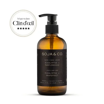 SOJA&amp;CO - Hand Soap - Eucalyptus and Grapefruit