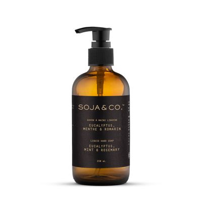 SOJA&amp;CO - Hand Soap - Eucalyptus, Mint and Rosemary