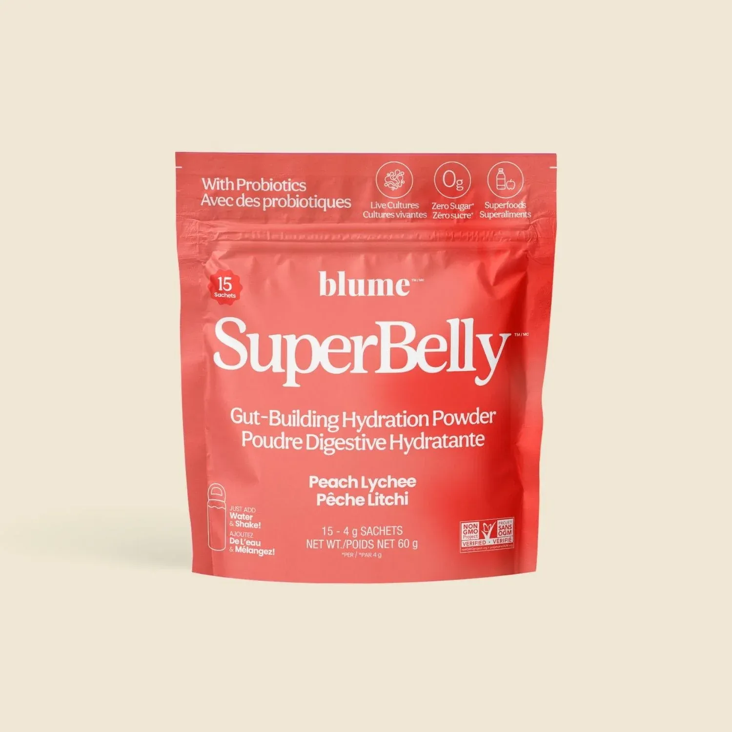 Blume - SuperBelly - Peach and Lychee