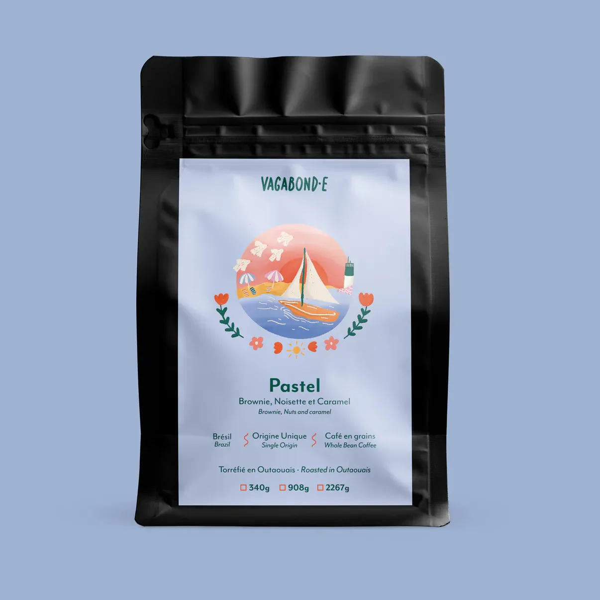 Vagabond.e - Whole Bean Coffee - Pastel