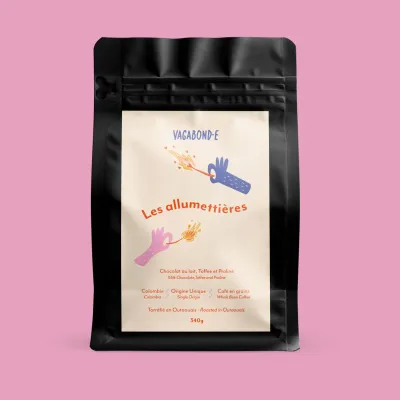 Vagabond.e – Whole Bean Coffee – Les Allumettières