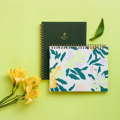 Baltic Club - Spiral Notebook - Phthalo Green
