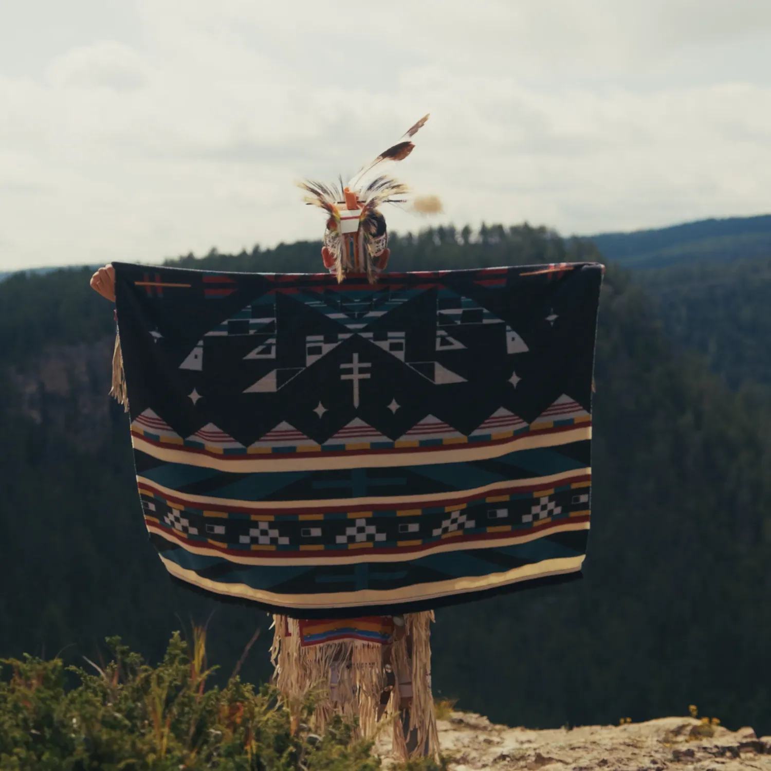 Mini Tipi - Sustainable Indigenous Blanket - Homelands