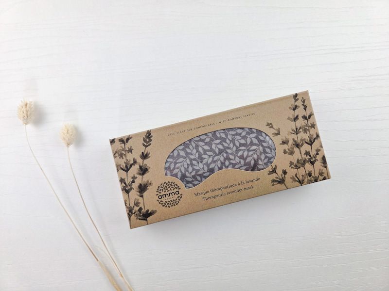 Amma Thérapie - Therapeutic Lavender Mask - Grey Folia