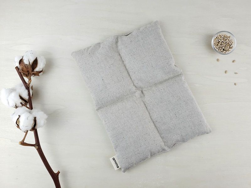 Amma Thérapie - Square Therapeutic Compress - Sand