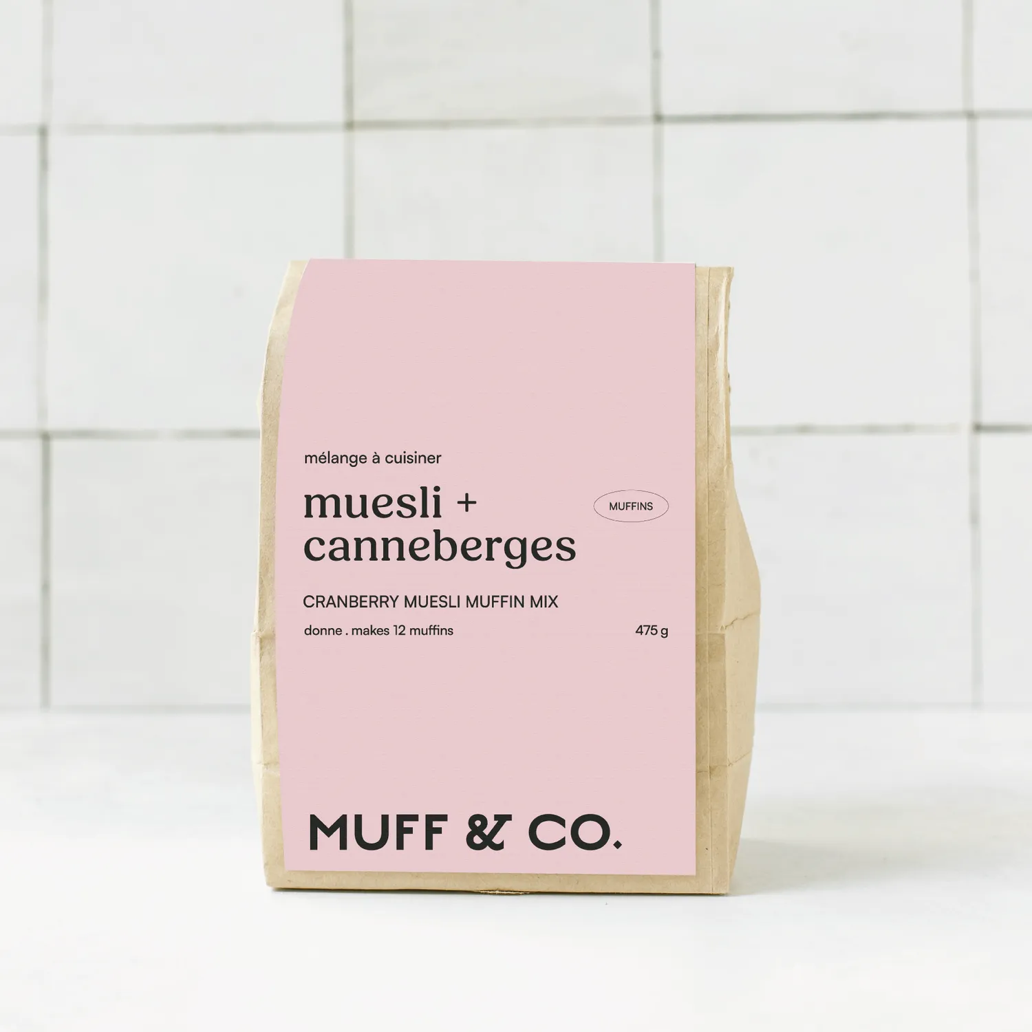 Muff &amp; Co - Muffin Mix - Cranberry Muesli