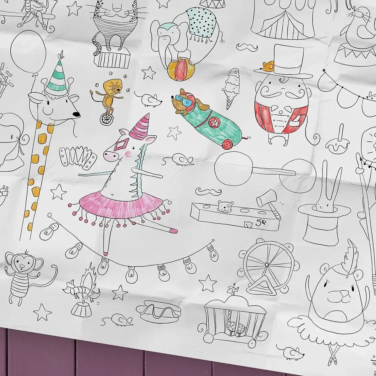 PICO - Coloriage Géant - Le Cirque