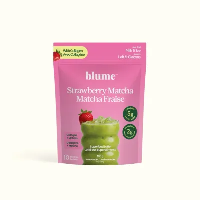Blume - Strawberry Matcha Latte