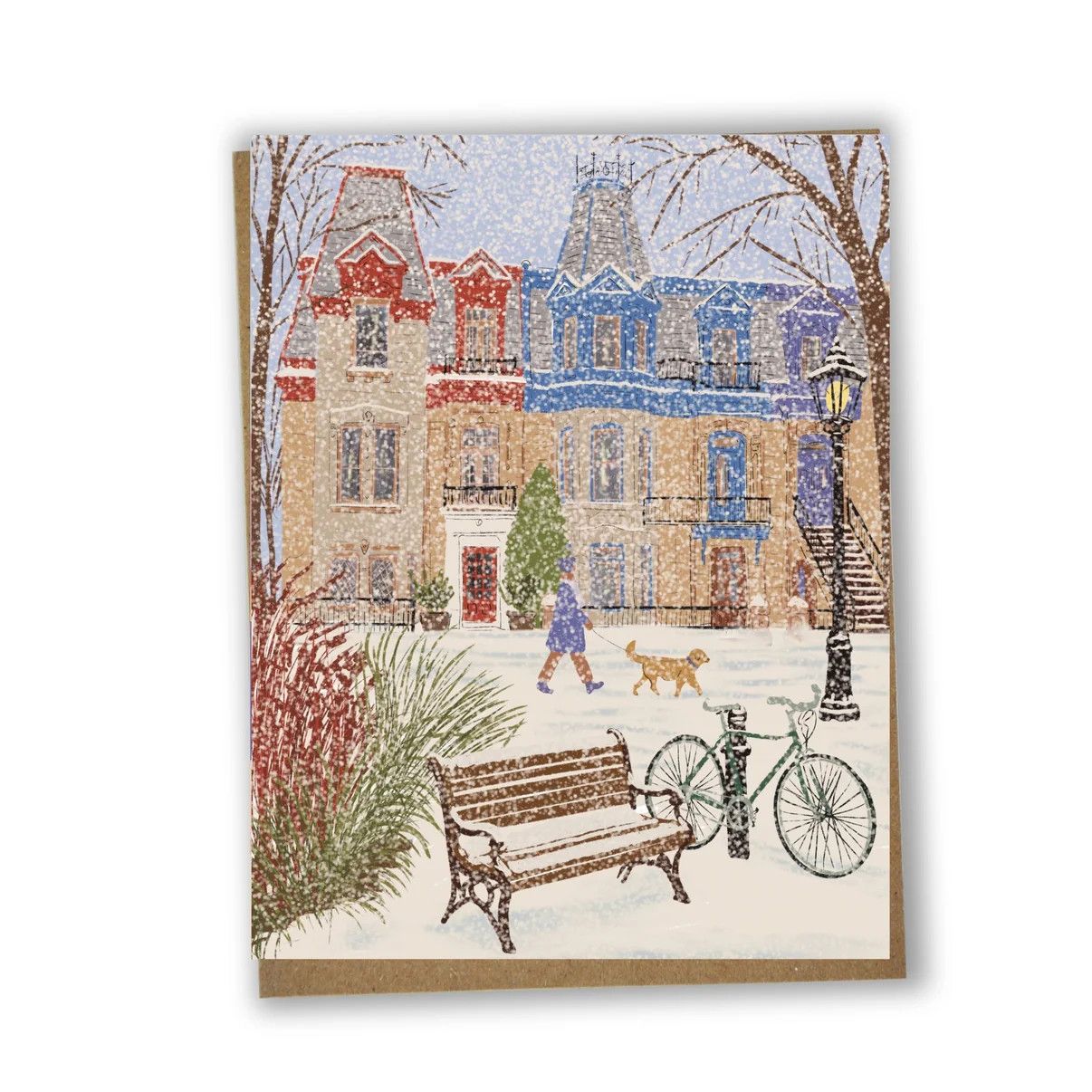 Lili Graffiti - Greeting Card - St-Louis Square