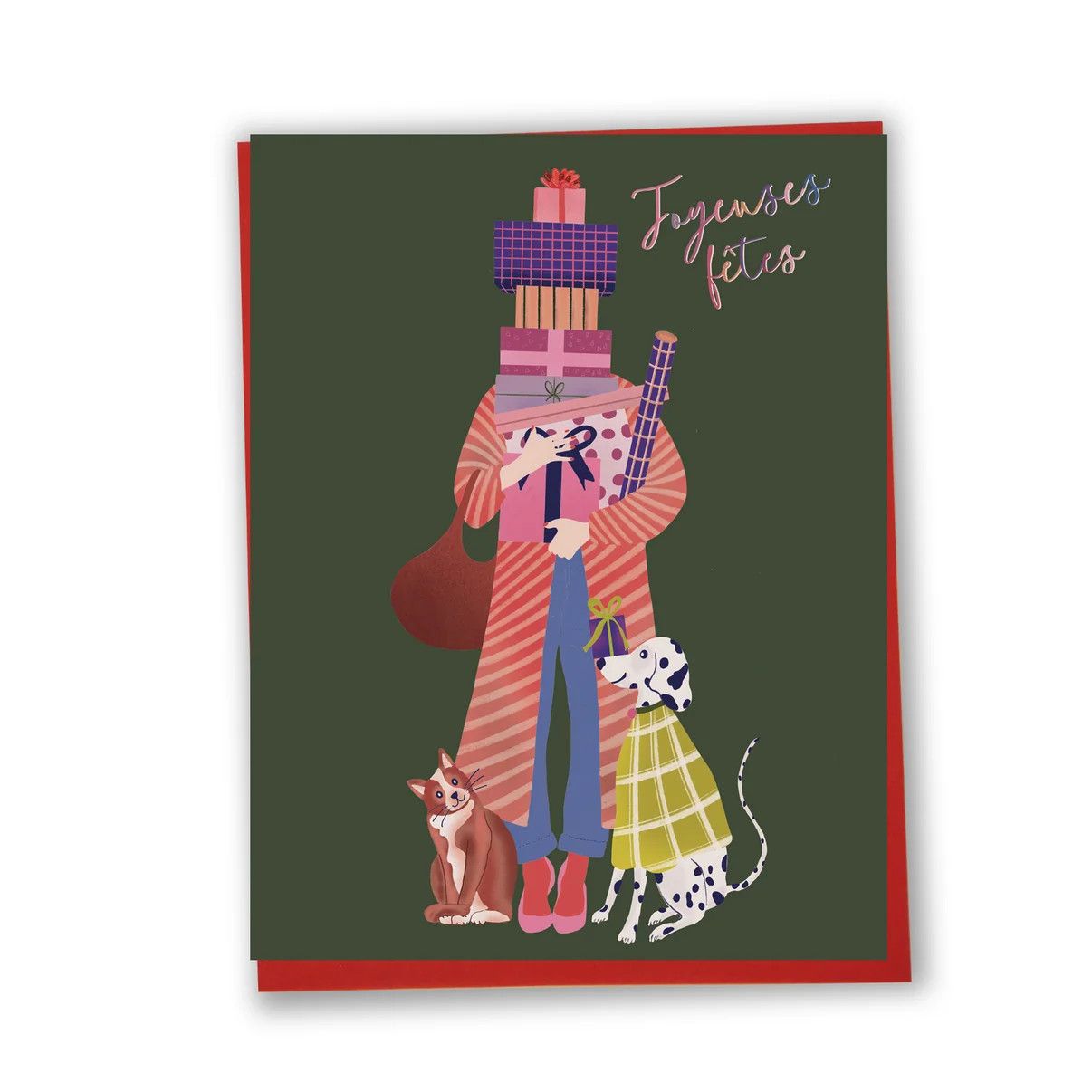 Lili Graffiti - Greeting Card - Joyeuses Fêtes