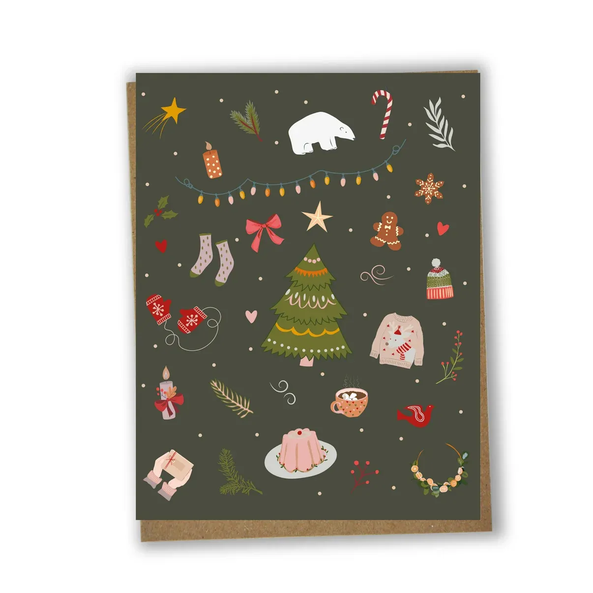 Lili Graffiti - Greeting Card - Merry Christmas