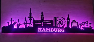 Skylines mit einer Ebene