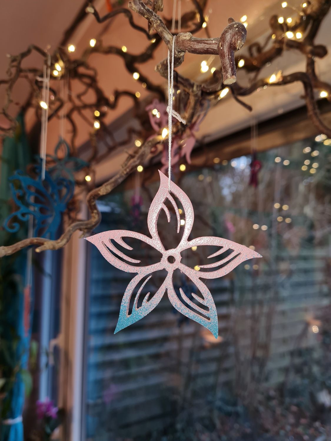 Blumen Anhänger
