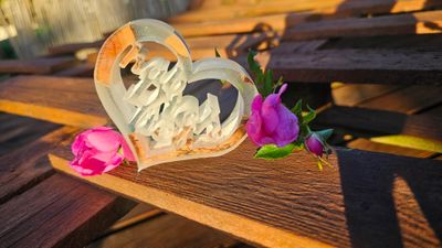 Hab dich lieb Herz, Epoxid Harz, Love, Geschenke Hab dich lieb Herz, Epoxid Harz, Love, Geschenke