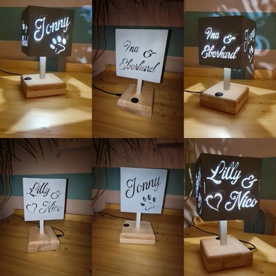 Kleine Stehlampe mit Fuß, Tischlampe, Lampe Kleine Stehlampe mit Fuß, Tischlampe, Lampe