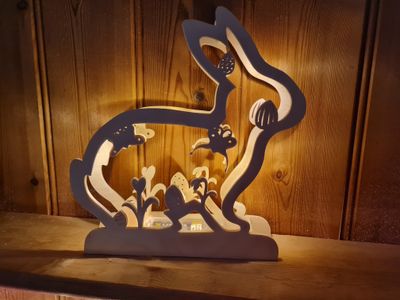 Oster Lichterbogen, Hase, Osterhase; Kaninchen