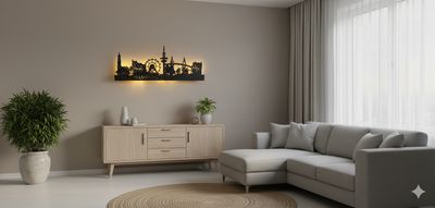 Skyline mit 2 Ebenen