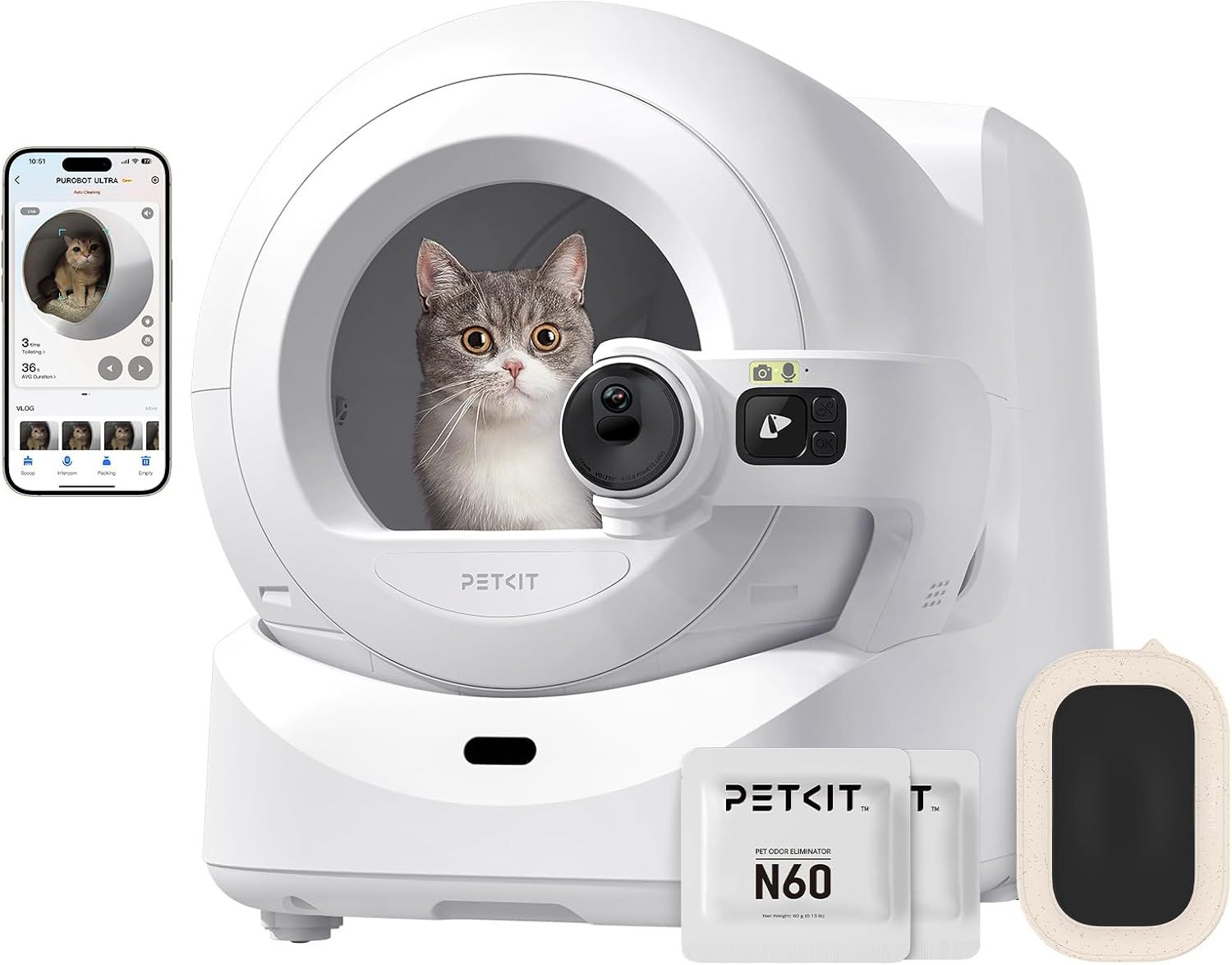 PETKIT PUROBOT ULTRA with AI - Pay in installments with Klarna